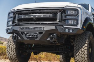 Ford F-350 Front Bumper - DV8 Offroad - Spec Series - Micro-Texture Black - `23-`26